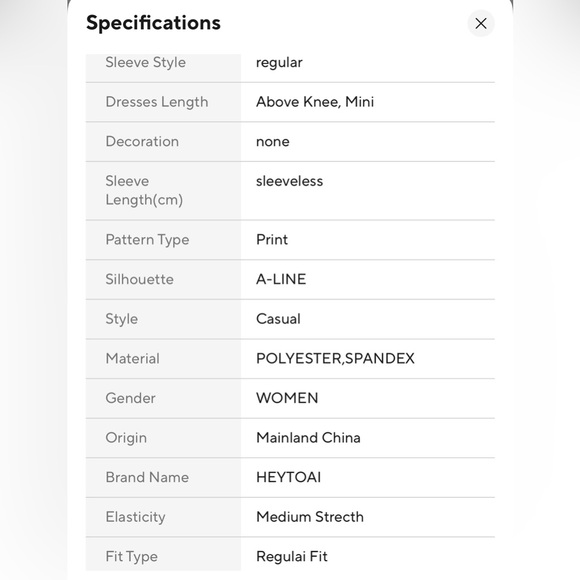 NEW Bohemian Style Spring Summer Dress - Picture 6 of 8